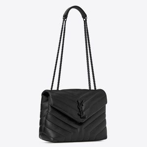YSL SMALL LOULOU IN QUILTED LEATHER